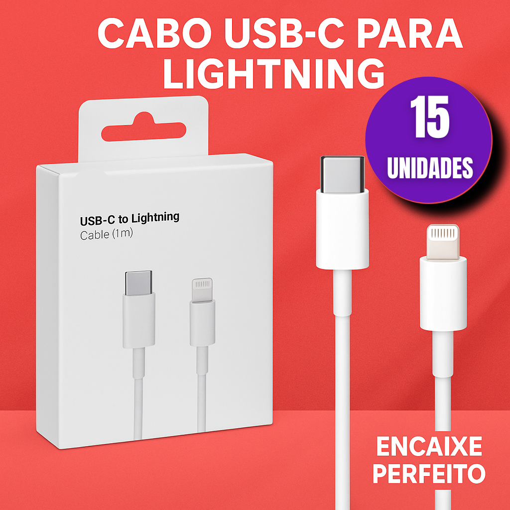 Kit  10 ou 15 Cabos Iphone Turbo Lightining Resistente 1 Metro em Oferta na Shopee