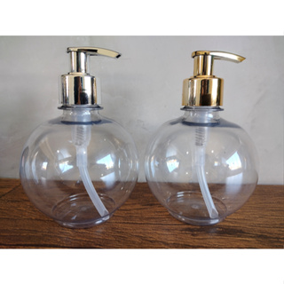 2 Unidades Frascos Pet 330 ml com Válvula Metalizada para Álcool Gel, Saboneteira, Shampoo Formato Bola em Oferta na Shopee