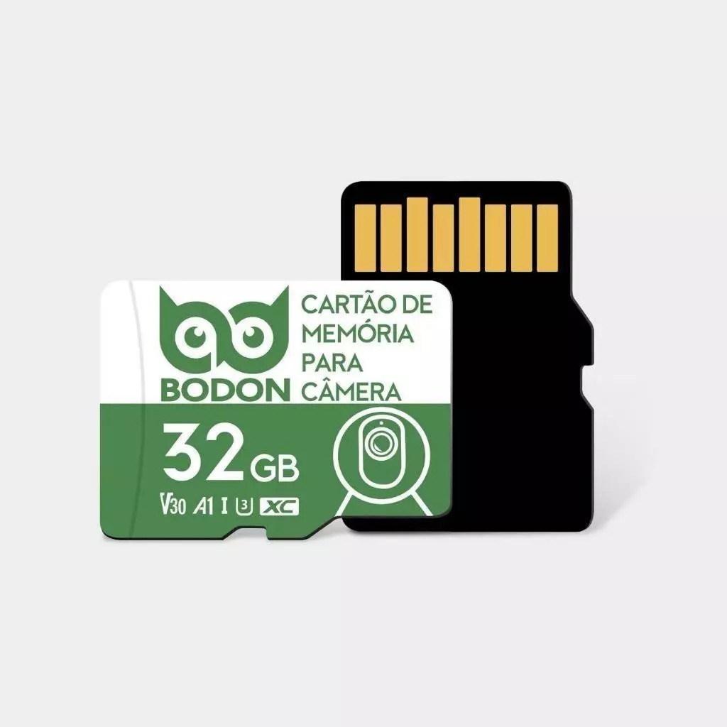 Cartão de Memória Micro SD 32GB, 64GB e 128GB Para Câmera de Segurança, Celular, Música