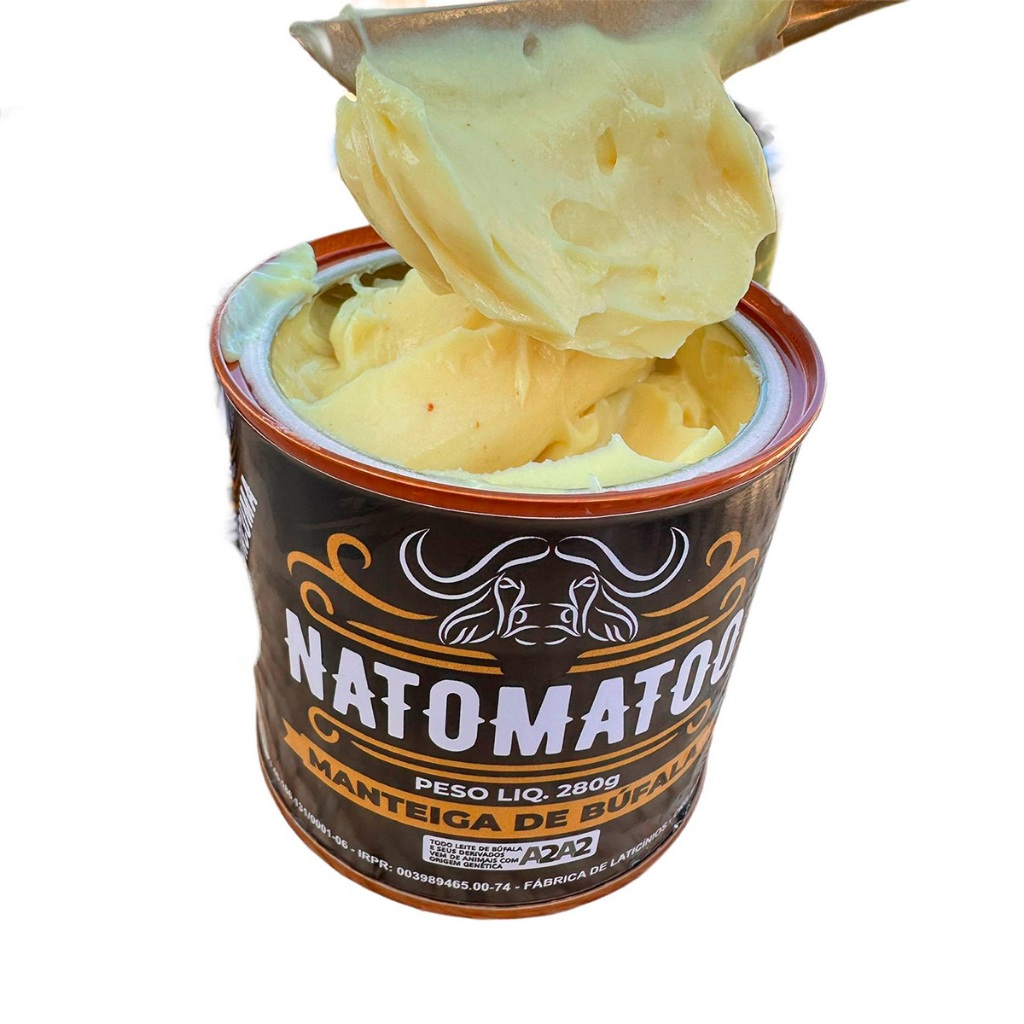 Manteiga de Búfala Natomatoo 280g em Oferta na Shopee