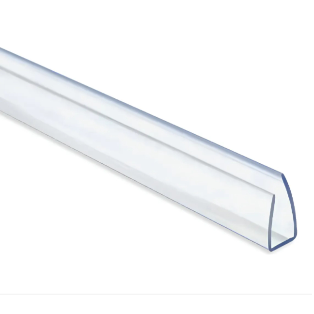 Perfil U Policarbonato 4mm E 6mm Acabamento Cristal 6 Metros