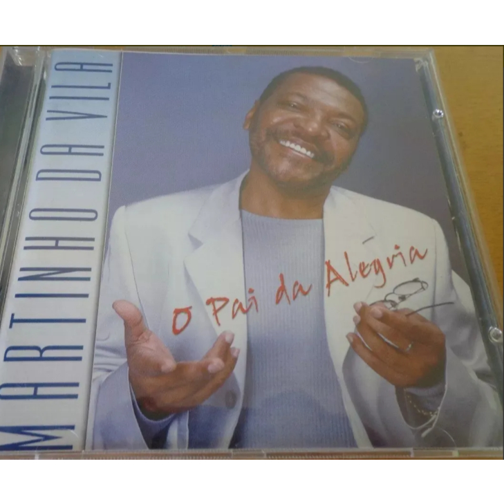 Cd Martinho Da Vila O Pai Da Alegria Columbia Samba  Pagode Ótimo Estado