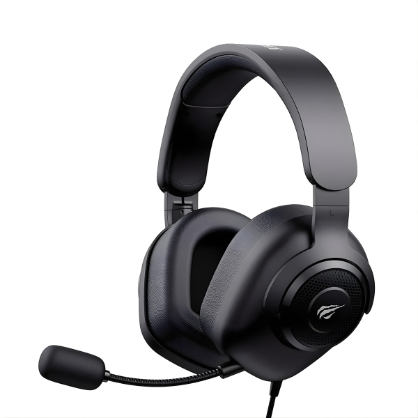 Headset Gamer com Fio Havit H2230U USB 7.1 Surround PC PS4 PS5 Xbox Microfone Removível Almofada Memory Foam Confortável