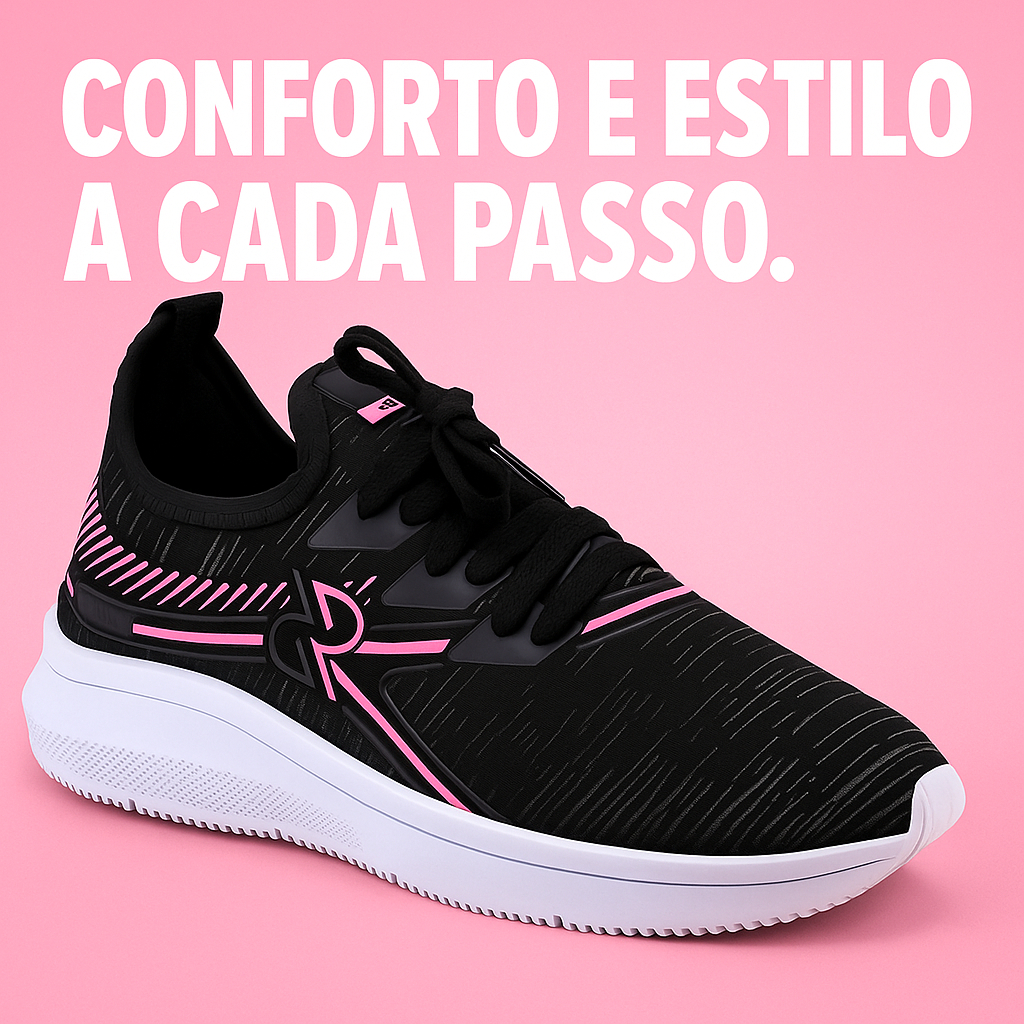 Tênis Adulto Esportivo EVA Leve e Seguro Ideal para Academia e Caminhadas em Oferta na Shopee