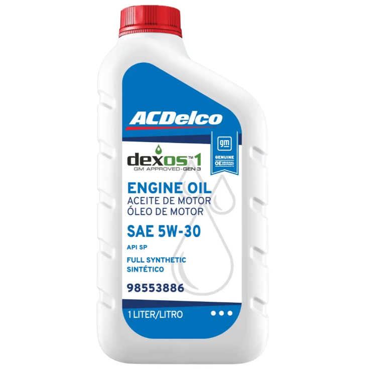 Óleo Sintético 5w30 DEXOS1 Ger 3  Original ONIX CRUZE TRACKER Chevrolet GM Acdelco 98553886 em Oferta na Shopee