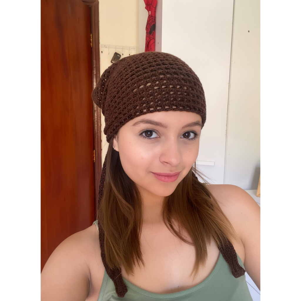 kit 3 lenço tipo bandana ponto rendado estilo crochê verão saída de praia cropped cores branco bege e marrom em Oferta na Shopee