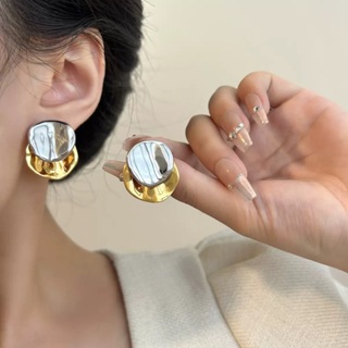 Kit 2 Pares de Brincos Femininos Dourado e Prateado – 4 Formas de Uso, Semi Joia Moderna Banhada a Ouro/Prata em Oferta na Shopee