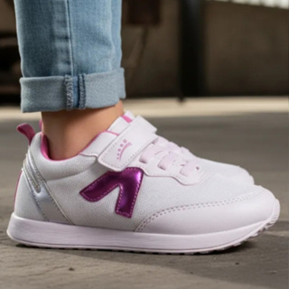 Tênis Infantil Ortopasso Jogging Menina Menino Estilo V Elástico Velcro em Oferta na Shopee