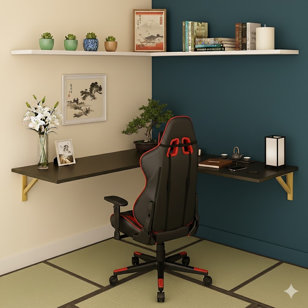 Prateleira Industrial Suspensa Preta - Comprar com Melhor Preço em Decoração