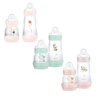 Kit 2 Mamadeiras Easy Start Set 130/260ml - MAM em Oferta na Shopee
