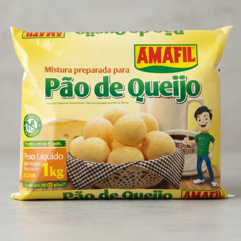 Mistura Para Pão De Queijo 1kg Amafil em Oferta na Shopee