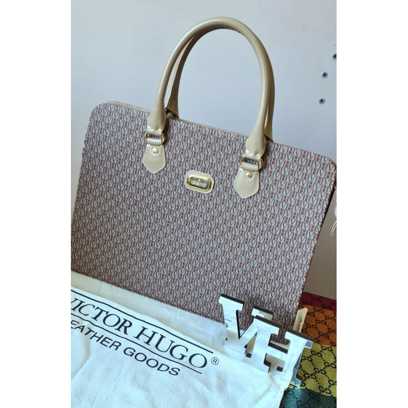 Pasta Executiva Victor hugo no couro