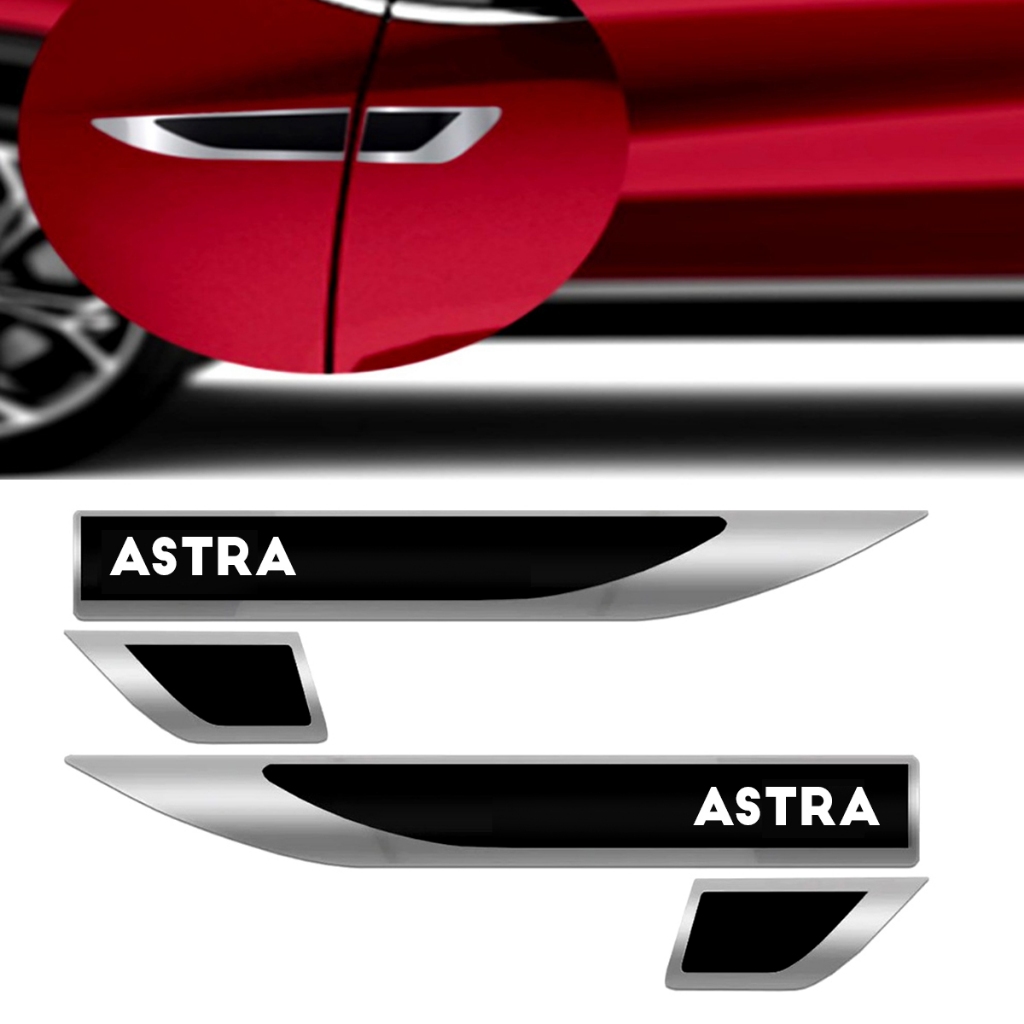 Par Emblemas Lateral Paralama Porta Compatível com Astra
