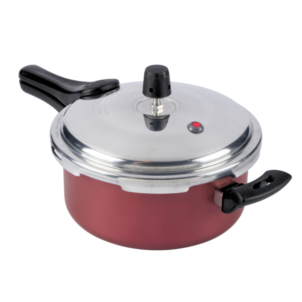 Panela De Pressão Antiaderente Fast 3L Cereja Nacional em Oferta na Shopee