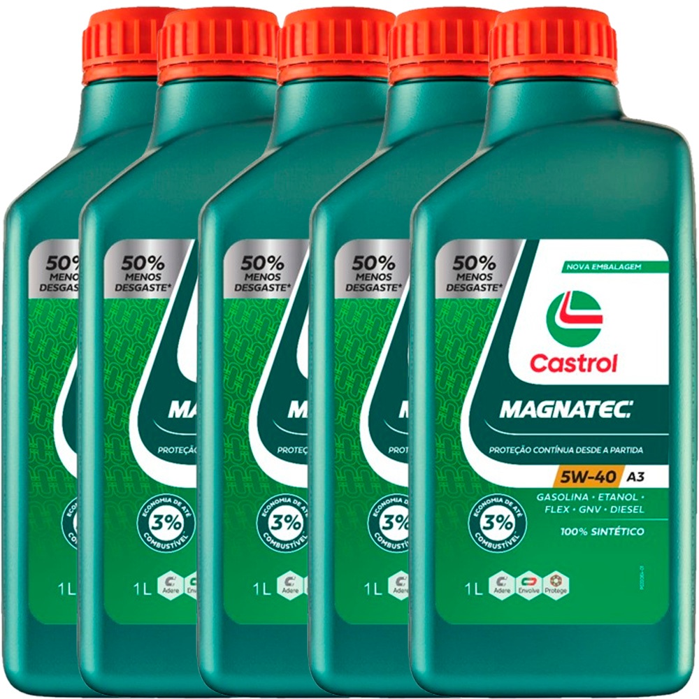 5 Lts Castrol 5w40 SP Sintetico Vw 502/505 Original