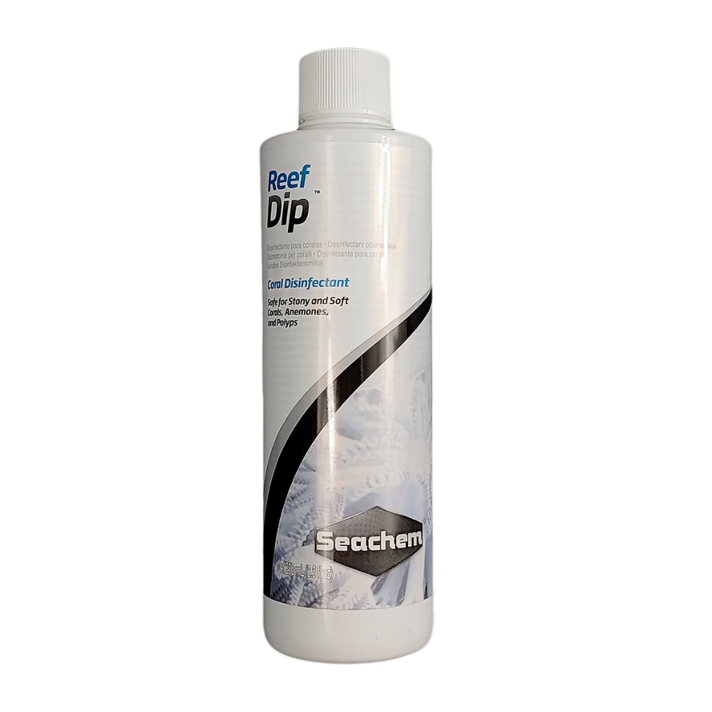 Desinfetante P/ Coral Anêmona Pólipo Seachem Reef Dip 250ml