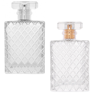 Kit Frasco Porta Perfume Listrado 100ml C/ Válvula Tampa Luxo Prata Dourado 15/410 em Oferta na Shopee