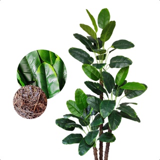 Bananeira Artificial Planta Grande 190cm Sem Vaso Decoração em Oferta na Shopee