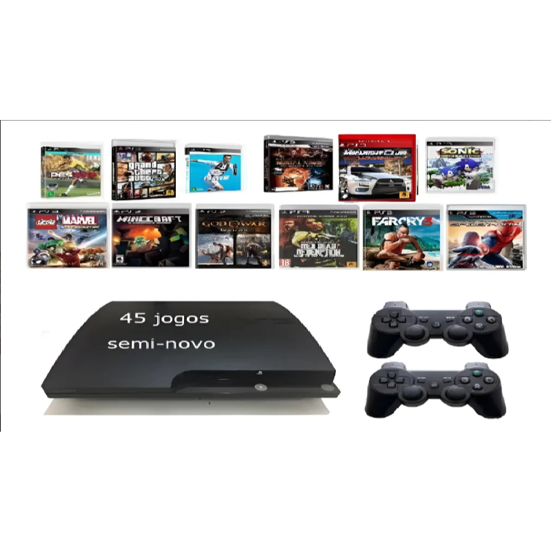 Playstation 3 PS3 Slim ou Super Slim (((HEN)))