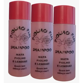 Shampoo Piolho fim , 3 Unidades Mata Piolho e Lêndea em Oferta na Shopee