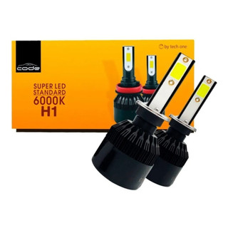 Kit Led H1/H3/H15/H27 Code Tech One 6000k 12v