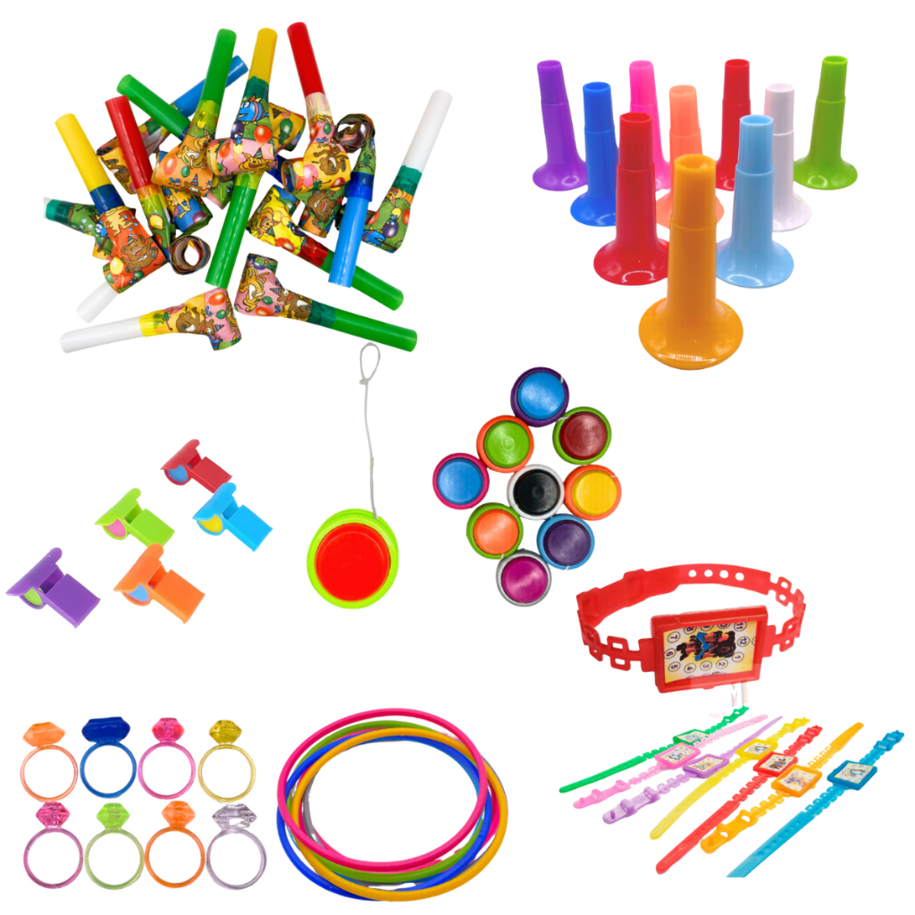 Kit 80 Mini Brinquedos Lembrancinha Sacolinha Festa Aniversário Junina Natal Halloween Dia Crianças