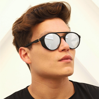Óculos de Sol Floripa Prata Premium Alok Steampunk Oldstyle Retrô Soldador uv400 Feminino Masculino em Oferta na Shopee