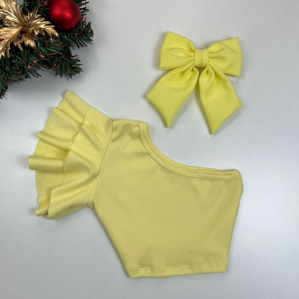 Cropped Babado Vermelho: Onde Comprar | BuscaProdutos