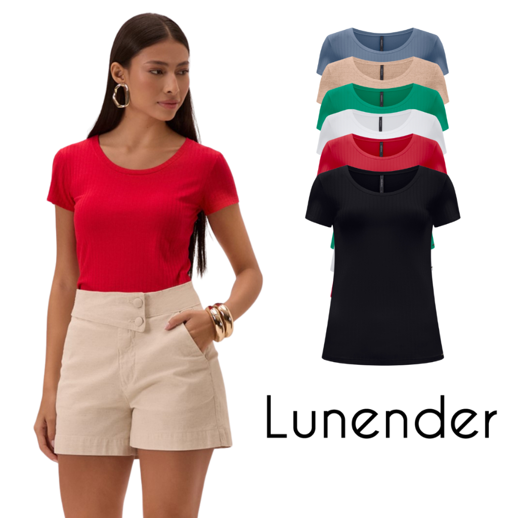 Blusa Canelada Lunender - Comprar com Melhor Preço em Blusas