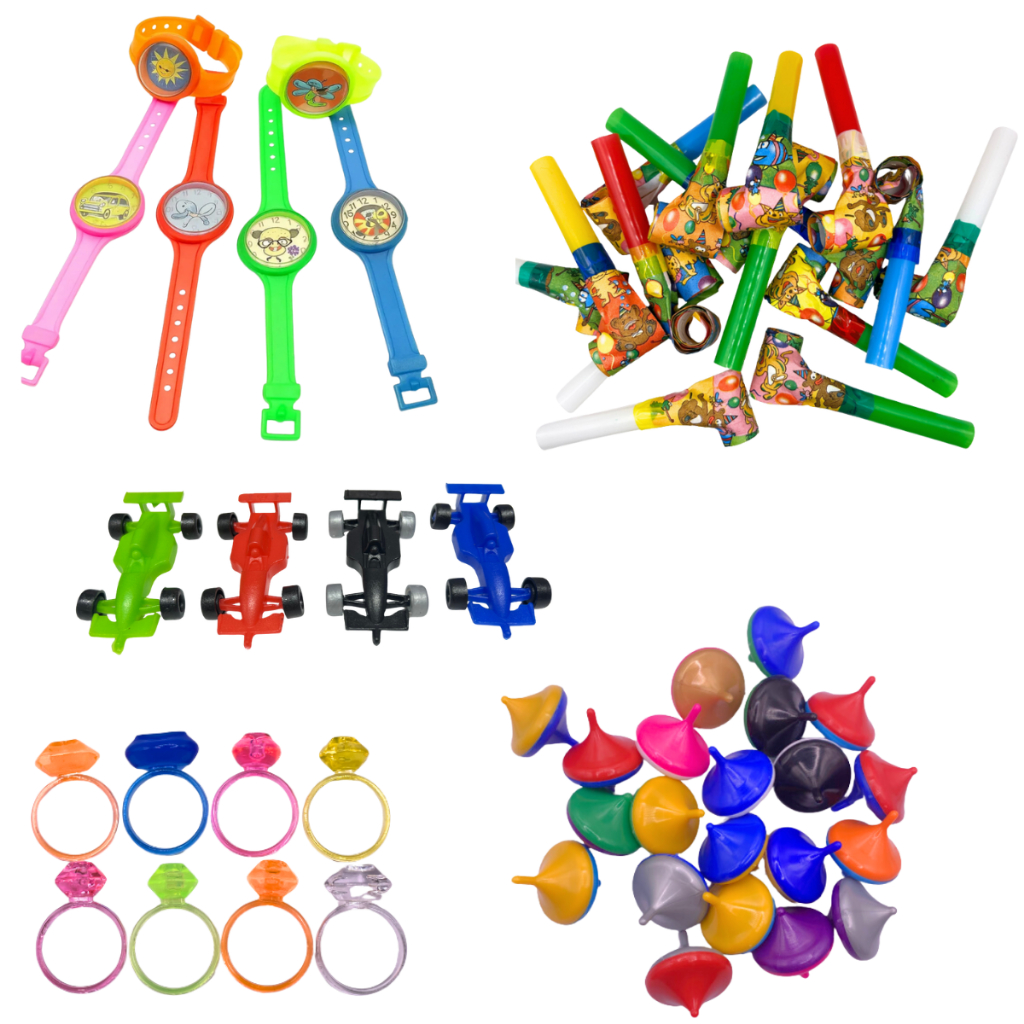 Kit 150 Mini Brinquedos Aniversário Festa Lembrancinha Saquinho Surpresa Dia das Crianças Infantil