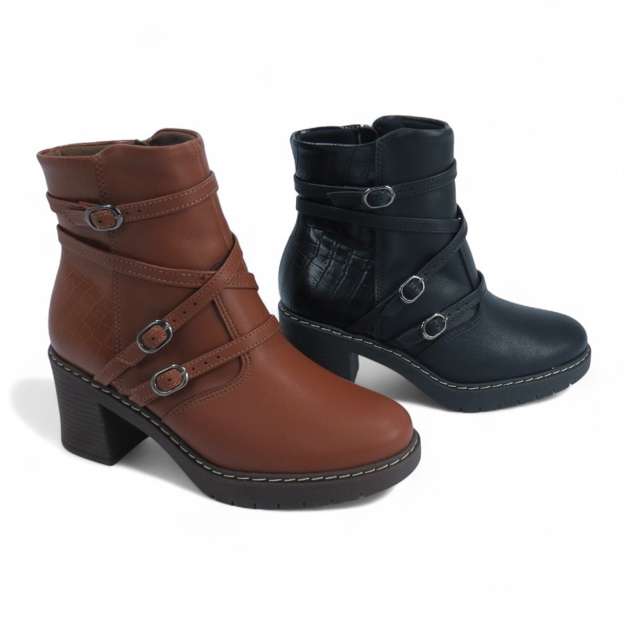Bota Feminina Piccadilly Cano Curto 769002