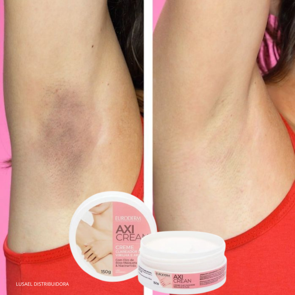 Clareador de Virilha e Axila Creme Clareador de Partes Intimas