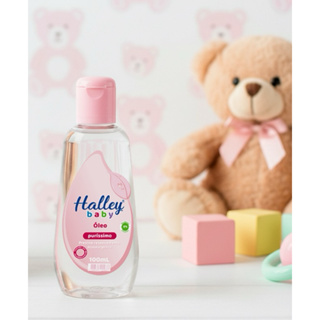 1 Frasco Óleo Infantil Puríssimo Rosa Previne Ressecamento Hipoalergenico Vegano Halley Baby 100 ml em Oferta na Shopee