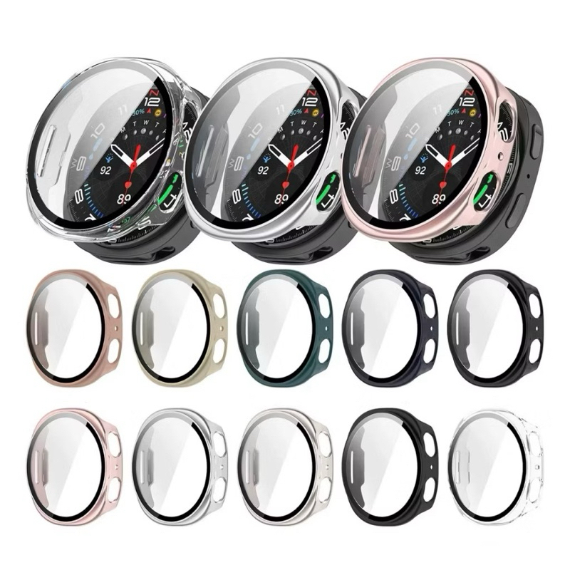 W.BILL Capa Case Com Película Para Samsung Galaxy Watch 8 Classic (2025) 40mm 44mm 46mm