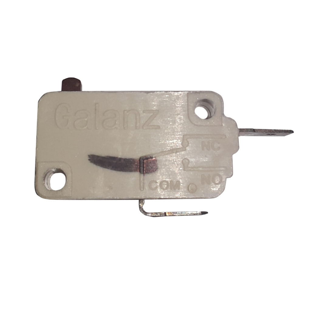 CHAVE PORTA MICROONDAS 2 TERMINAIS GALANZ W-15-202C BRANCA