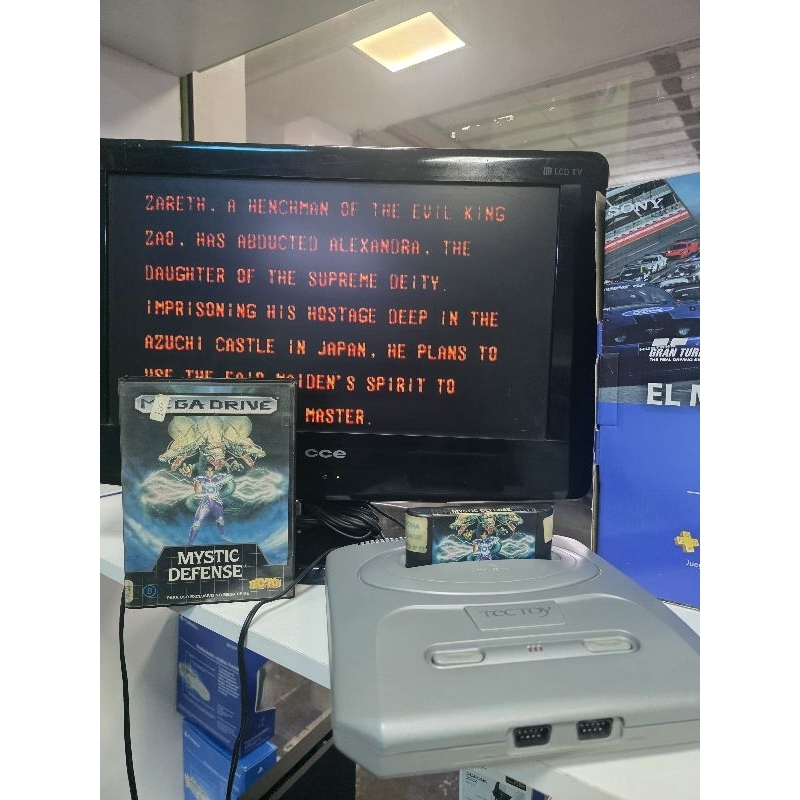 MYSTIC DEFENSE MEGA DRIVE ORIGINAL