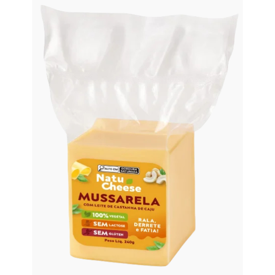 Queijo Vegano Mussarela de Castanha De Caju - Zero Leite em Oferta na Shopee