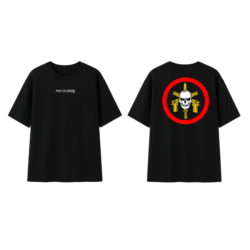 Camiseta Bope Caveira Militar tropa de elite Caveira
