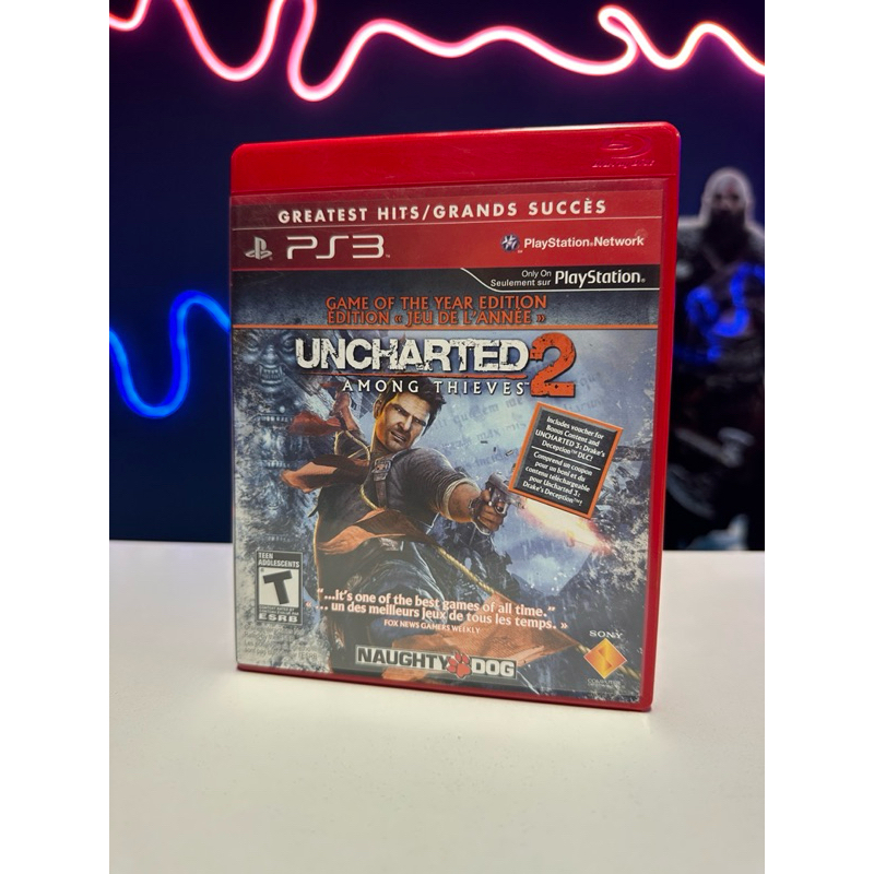 Uncharted 2 Among Thieves Greatest Hits Original PS3