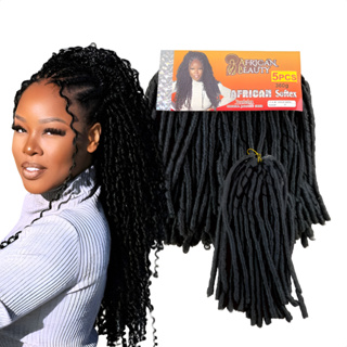 Cabelo Nina Softex  e African Pacotão 360 Gramas Crochet Braid Cor Preto #1 em Oferta na Shopee