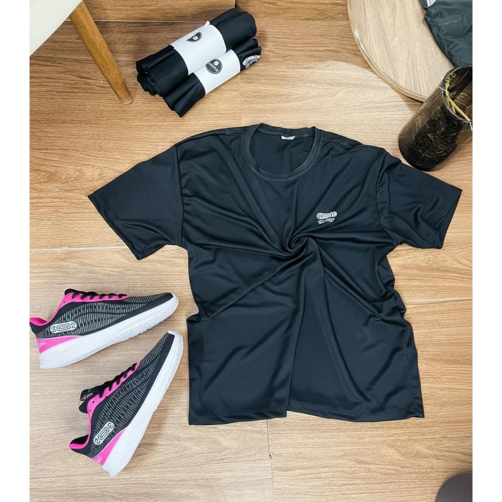 Kit Tênis feminino e masculino academia corrida caminhada leve com camisa dri-fit P ao G lançamento