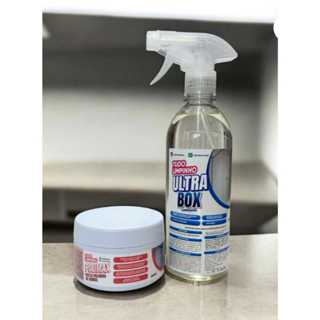 LIMPA BOX SPRAY ULTRA BOX 500ML e PASTA POLIMAX TUDO LIMPINHO 250G em Oferta na Shopee