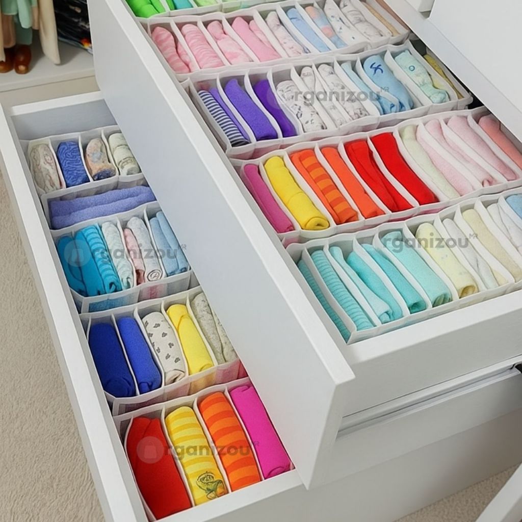 Kit colmeia Organizadora de gavetas PP, P, M, G – Reorganizei