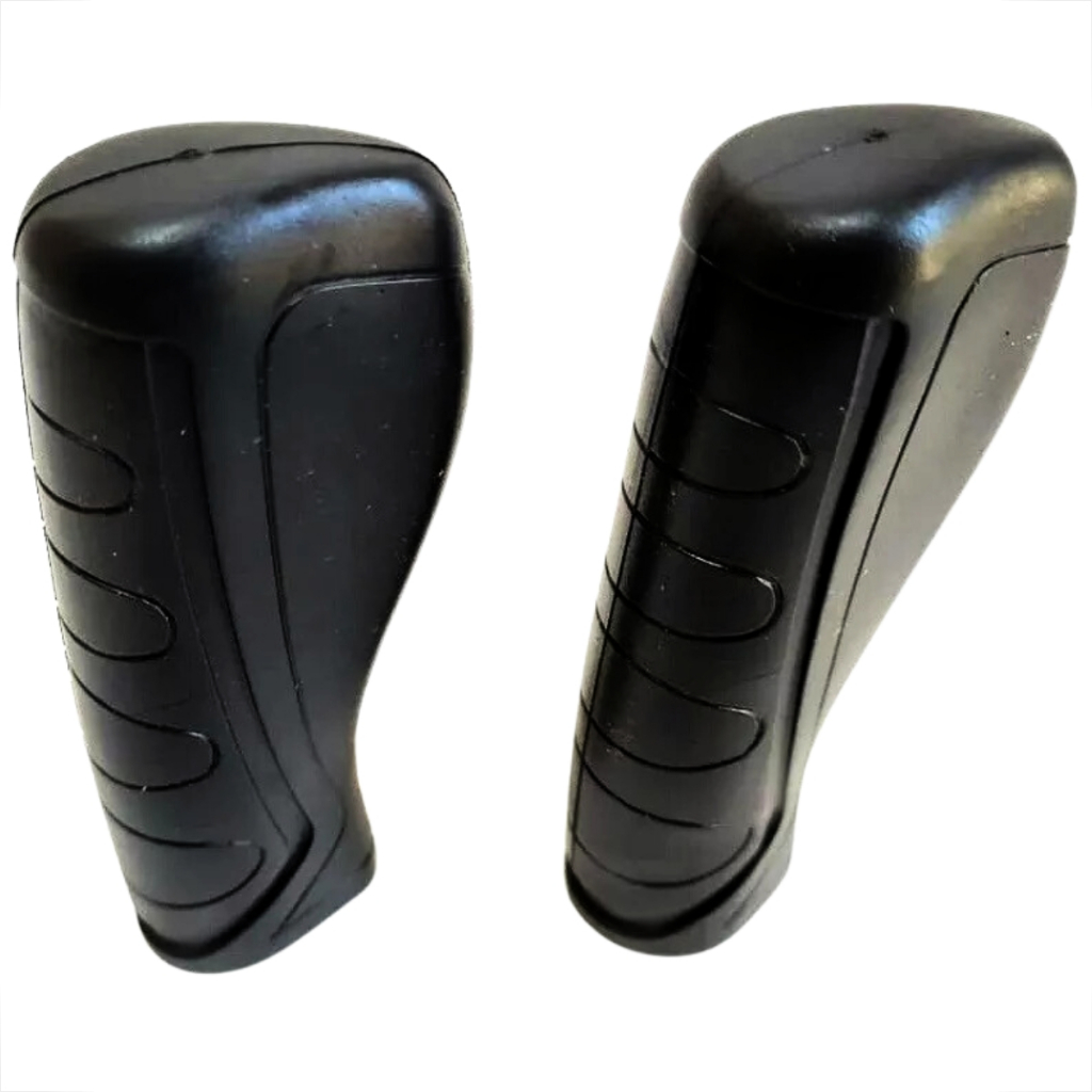 Manopla MTB Anatômica Emborrachada Ergonômica Ciclismo Punho Antiderrapante Confortável Universal