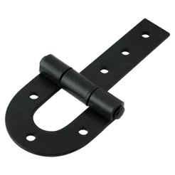 Dobradiça de Porteira Zincada – Modelos 140mm, 170mm, 200mm e 250mm – Linha Pesada em Ferro