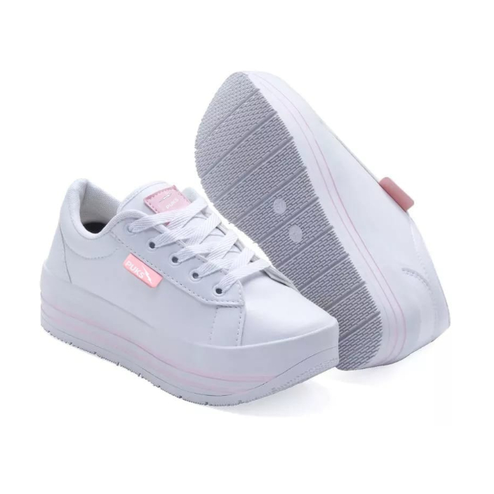 Tênis feminino bonito barato mais vendido na promoçao lançamento PLATAFORMA lindo envio rapido