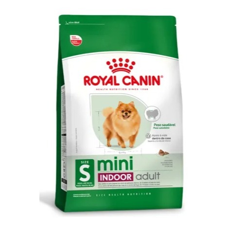 Ração Royal Canin Mini Indoor Adult 7.5kg em Oferta na Shopee