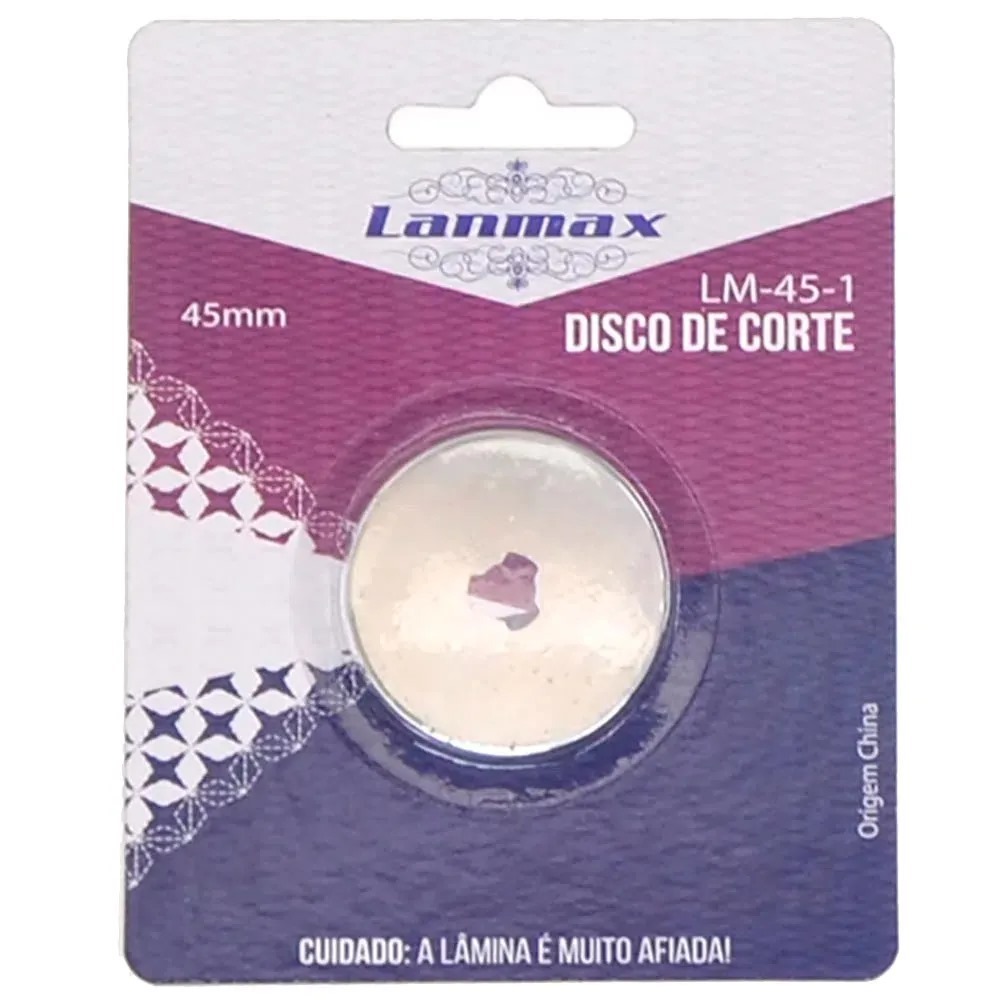 Lâmina Disco Refil para Cortador Circular de 45mm