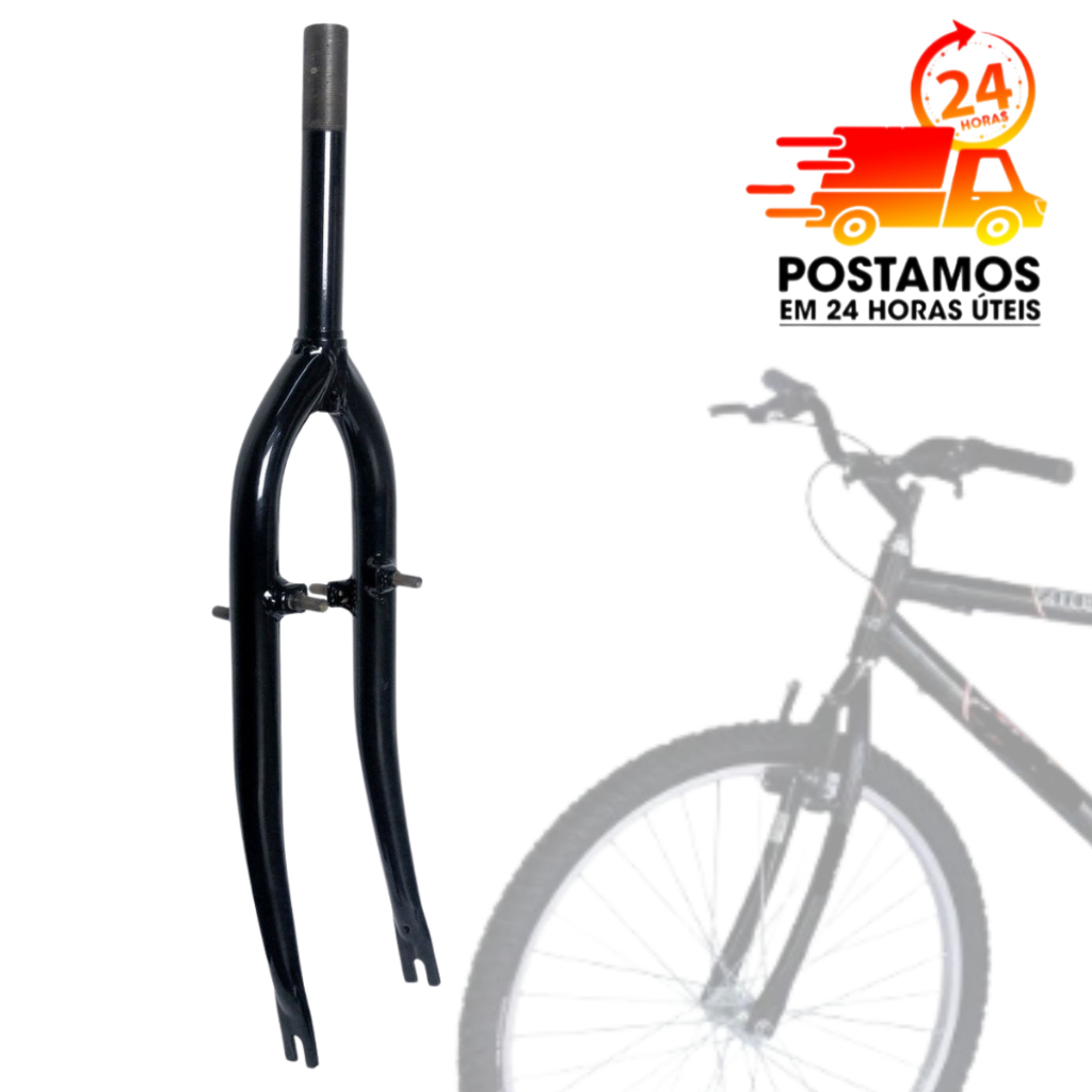 GARFO MTB BICICLETA ARO 26 X 1,90 MTB AÇO CARBONO REFORÇADO em Oferta na Shopee