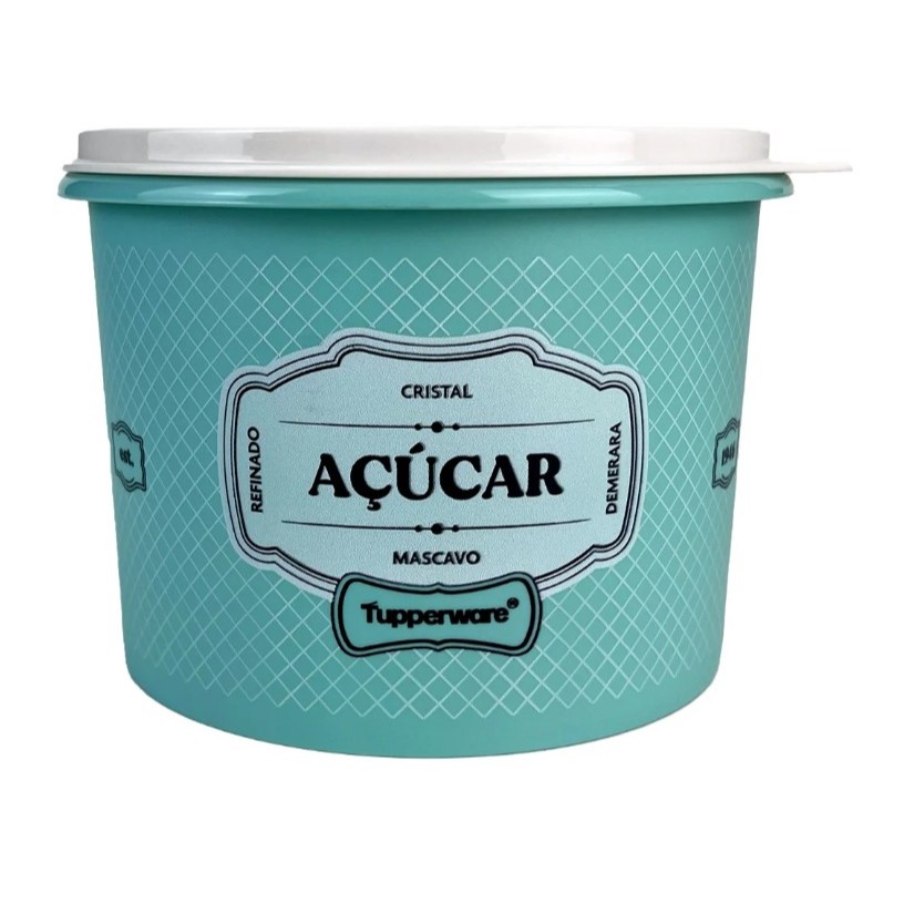 Tupperware Caixa Açúcar Essences 1,4kg Tupper